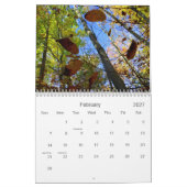 Landschafts-themenorientierter Kalender (Feb 2027)