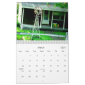 Landschafts-themenorientierter Kalender (Mär 2027)