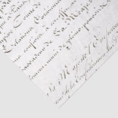 Landschafts-Vogel-Script-Decoupage-Papier Seidenpapier (Ausschnitt)
