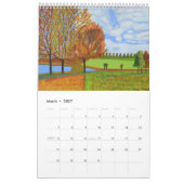 Landschafts Weltkalender Kalender (Mär 2027)