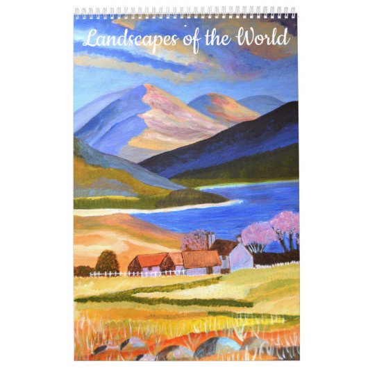 Landschafts Weltkalender Kalender (Titelbild)