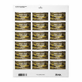 Landschaftsadressen Adressaufkleber (Vorne)