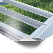 Landschaftsansicht Fotodruck (Ecke)