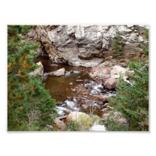 Landschaftsarbeiten in Colorado Fotodruck