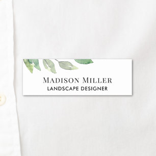 Landschaftsarchitekt namensschild