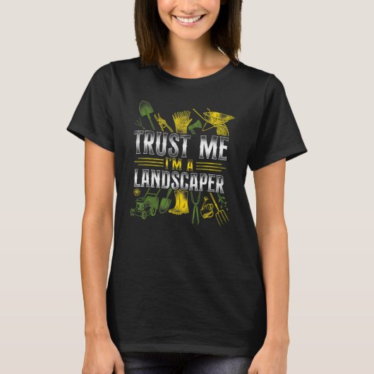 Landschaftsarchitekt Vintag T-Shirt (Vorderseite)