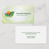 Landschaftsarchitektur | Gartenarbeit Visitenkarte (Vorne/Hinten)