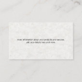 Landschaftsarchitektur | Tree-Symbol Visitenkarte (Rückseite)