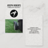 Landschaftsarchitektur | Trimmer | Rasenmäher Visitenkarte (Vorne/Hinten)