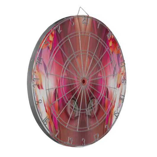 Landschaftsaugen Dartscheibe (Vorderseite Links)