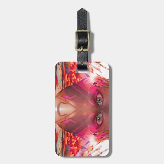 Landschaftsaugen Gepäckanhänger (Vorderseite vertikal)