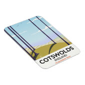 Landschaftsbahnposter von Cotswolds Magnet (Rechte Seite)