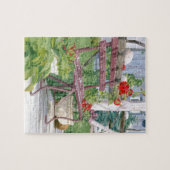 Landschaftsbank Puzzle (Horizontal)