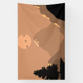 Landschaftsberg Natur Banner (Vertikal)