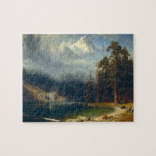 Landschaftsbild Albert Bierstadt Puzzle