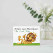 Landschaftsbild - Betriebskarte für die Instandhal Visitenkarte (Stehend Vorderseite)