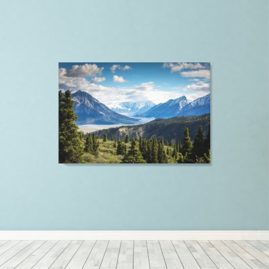 Landschaftsbild Canvas Print Leinwanddruck (Insitu (Holzboden))