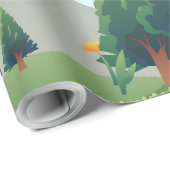 Landschaftsbild Geschenkpapier (Rolleneckpunkt)