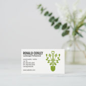 Landschaftsbild | Gras Visitenkarte (Stehend Vorderseite)