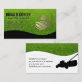 Landschaftsbild | Grass Business Card Visitenkarte (Vorne/Hinten)