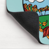 Landschaftsbild im Herbst Mousepad (Ecke)