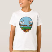 Landschaftsbild im Herbst T-Shirt (Vorderseite)