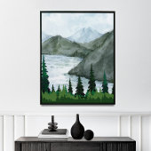 Landschaftsbild Kunst Leinwanddruck