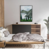 Landschaftsbild Kunst Leinwanddruck