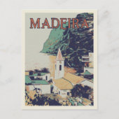 Landschaftsbild Madeira Portugal Postkarte (Vorderseite)