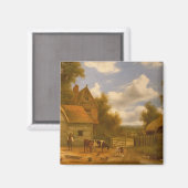 Landschaftsbild Magnet (Vorderseite/Rückseite)