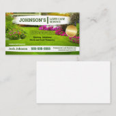 Landschaftsbild-Pflegekarte Visitenkarte (Vorne/Hinten)