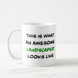Landschaftsbild, phantastisch kaffeetasse
