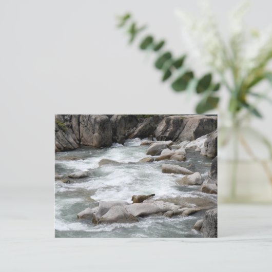 Landschaftsbild Postkarte (Stehend Vorderseite)