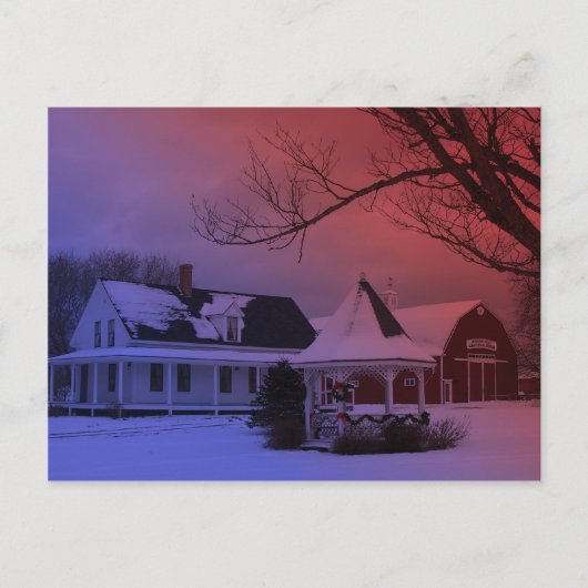 Landschaftsbild Postkarte (Vorderseite)