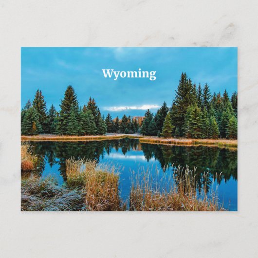 Landschaftsbild Postkarte (Vorderseite)