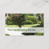 Landschaftsbild Rasenmäher Moderne Visitenkarten Visitenkarte (Vorderseite)