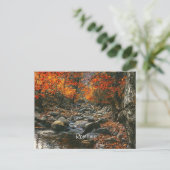 Landschaftsbild Rumänien Postkarte (Stehend Vorderseite)