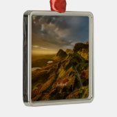 Landschaftsbild Schottlands Ornament Aus Metall (Rechts)