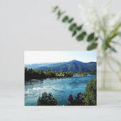 Landschaftsbild Serbiens Postkarte (Stehend Vorderseite)