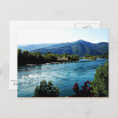 Landschaftsbild Serbiens Postkarte (Vorne/Hinten)