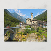 Landschaftsbild Tessin, Schweiz Postkarte (Vorderseite)