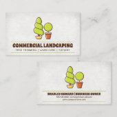 Landschaftsbild | Topiary Visitenkarte (Vorne/Hinten)