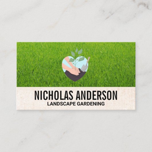 Landschaftsbild Visitenkarte (Vorderseite)