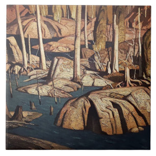 Landschaftsbild von AJ Casson Fliese