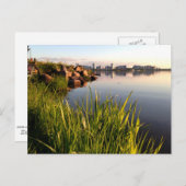 Landschaftsbild Weißrussland Postkarte (Vorne/Hinten)