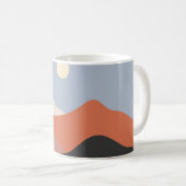 Landschaftsbilder Mitte des Jahrhunderts, minimali Kaffeetasse (VorderseiteRechts)