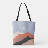 Landschaftsbilder Mitte des Jahrhunderts, minimali Tasche (Rückseite)