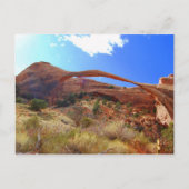Landschaftsbogen, Arches National Park, Utah Postkarte (Vorderseite)
