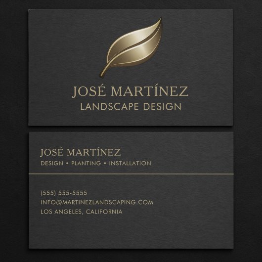 Landschaftsdesign-Profi Visitenkarte