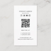 Landschaftsdesigner Visitenkarte (Rückseite)